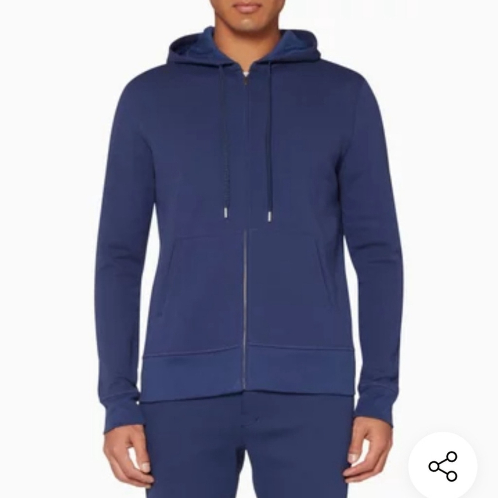 Frescobol Carioca Hoodie Sweater Full Zipper Minimalist Quiet Luxury Old Money